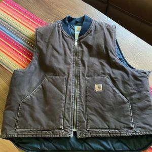 Carhartt 2X men’s vest, dark brown